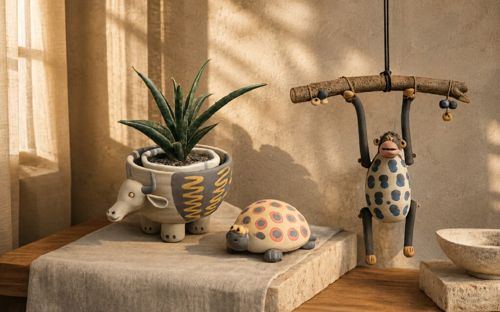 Gujarat Nerikomi Pottery: Handmade Patterned Clay Décor for Modern Indian Homes