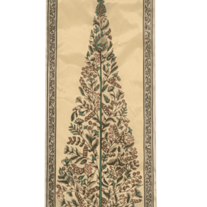 Tree of Life #8 - Pattachitra Art - Tussore Silk Painting - 6*16 inch - In Silk Cloth - Unframed