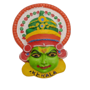 Magnet - Wooden - Multicolour - Face