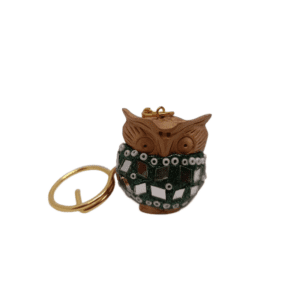 Owl - Wooden Key Chain - Assorted