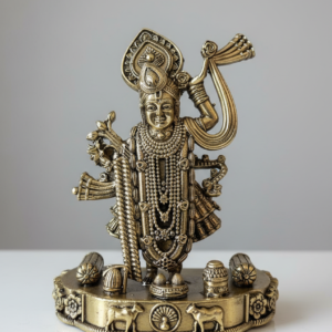 Srinath ji Idol – Standing Pose - Brass (4 Inch, approx 200 gms)