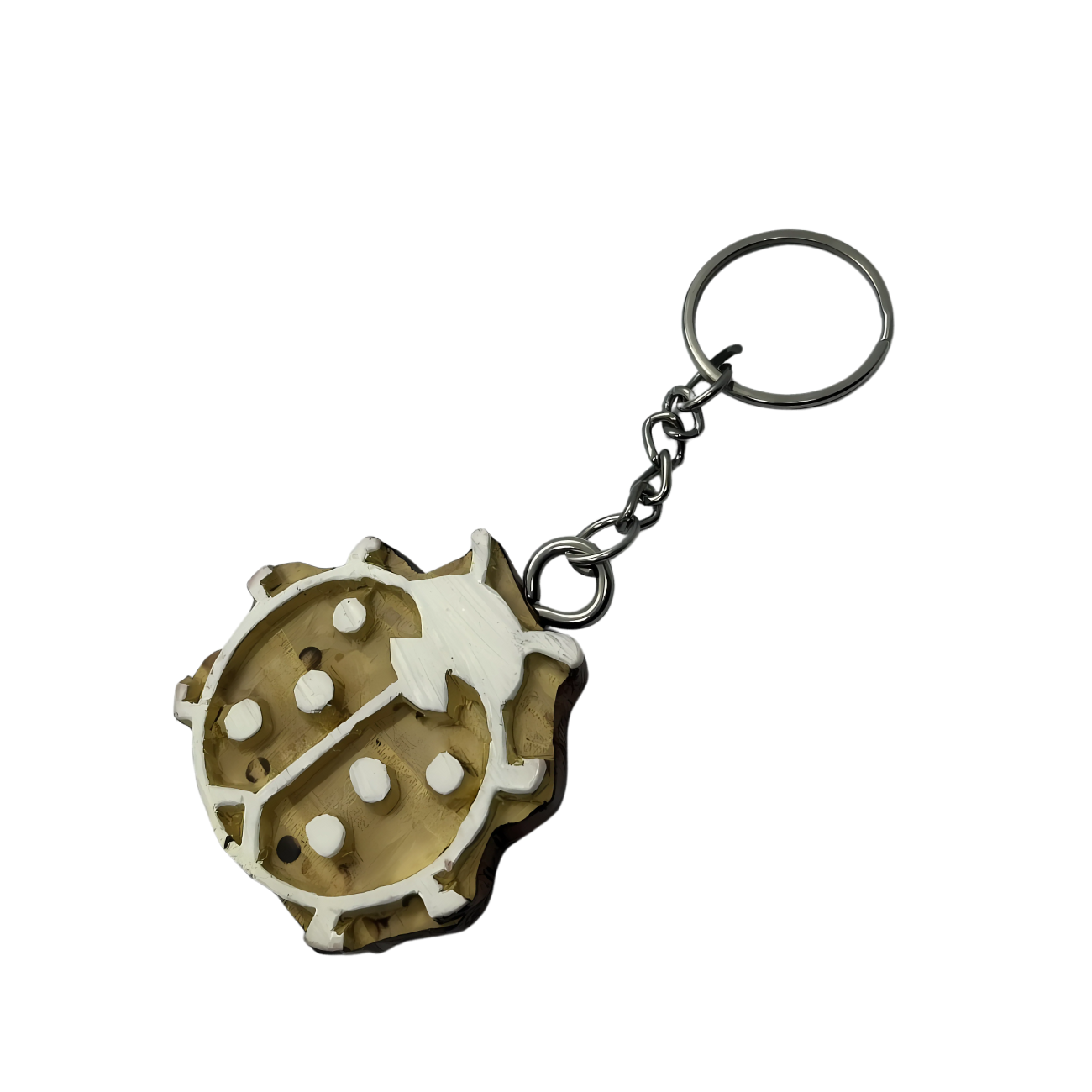 Bug - Wooden Block Key Chain