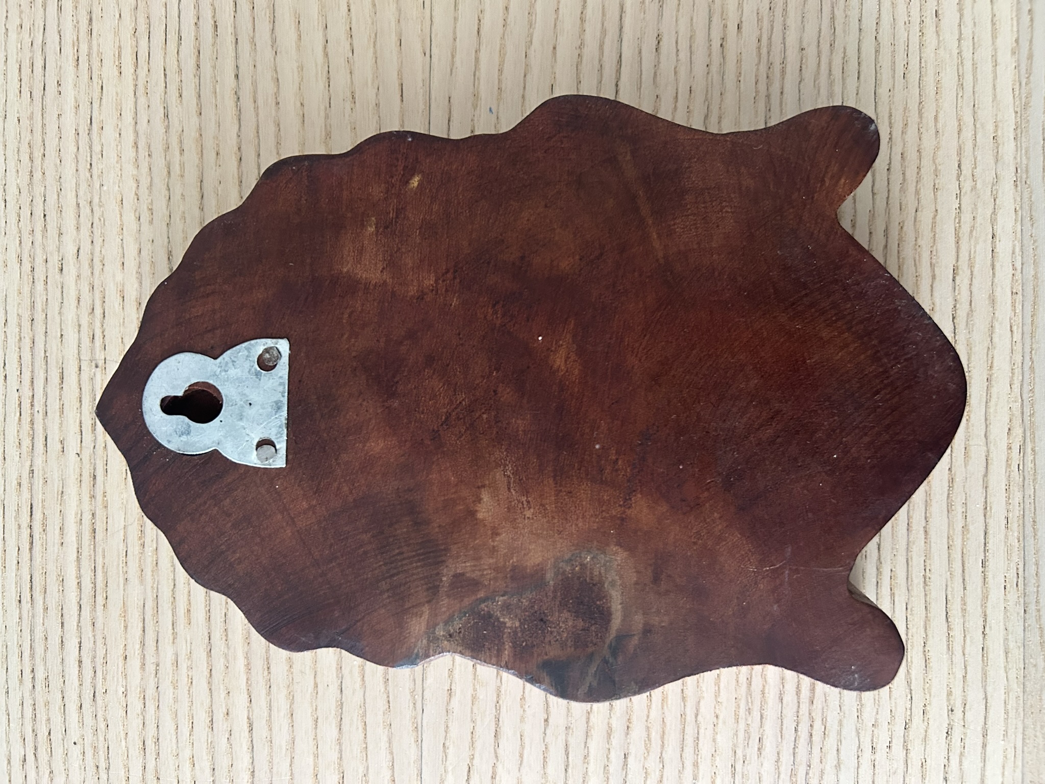 Buddha Wooden Block Wall Décor – Antique Finish (Approx. 8 Inch) - Image 3