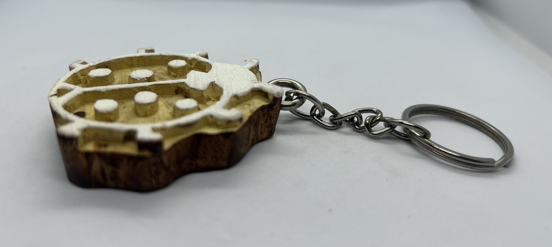 Bug - Wooden Block Key Chain - Image 4