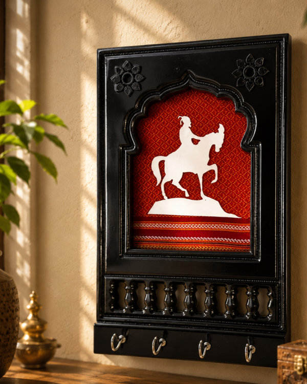 Devalee - Shivaji Maharaj - Key Holder - 4 pins