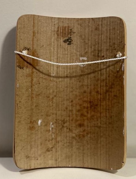 Abstract Painting #7 Hand-Painted on Bamboo (7 Inches Height) - Image 3