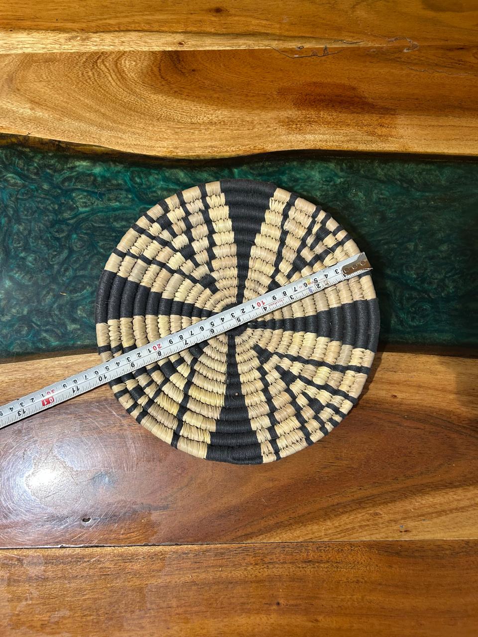 Multi Sabai Art Handwoven Wall Decor - Set of Five (12"*1, 10"*4) - Image 6