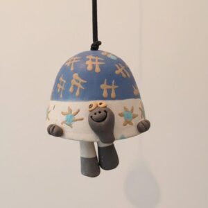 Tortoise, The Still Walker - Nerikomi Hanging Bell