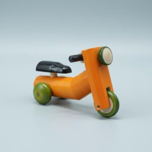 Channapatna Bike - Wooden Figurine (6 Inch Length, 4 Inch Height)