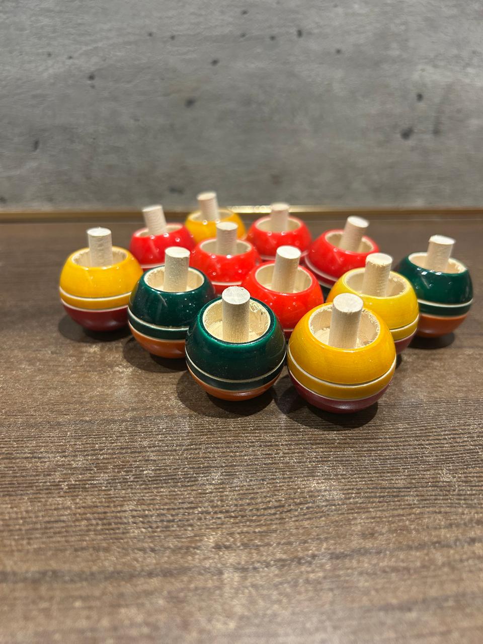 Chinnapatna Toys Top2 - wooden