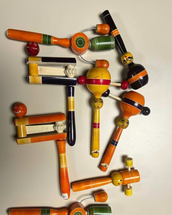 Chinnapatna Toy Rattle 1 - wooden