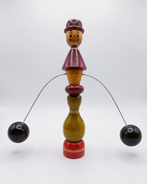 Chinnapatna Toy Balance wooden- (height - 10 inch)