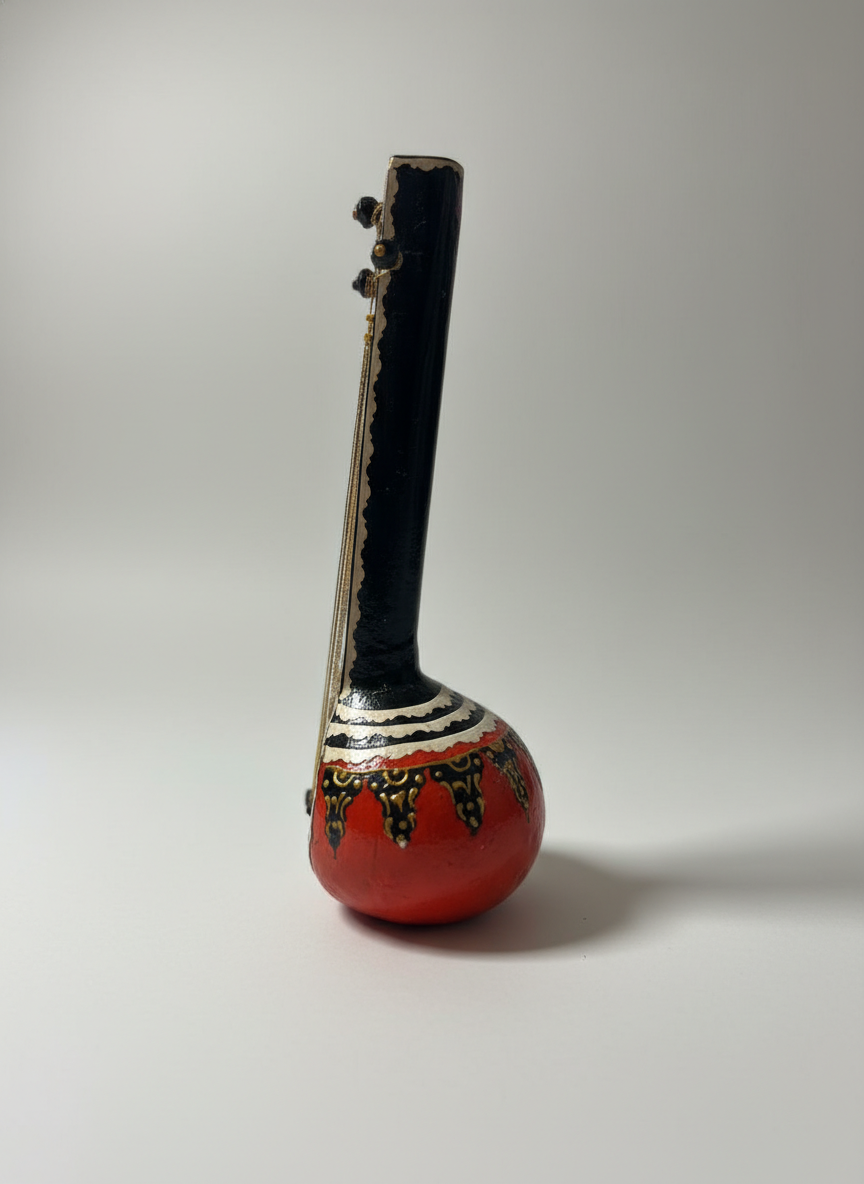 Handcrafted Miniature Tanpura (9-Inch)