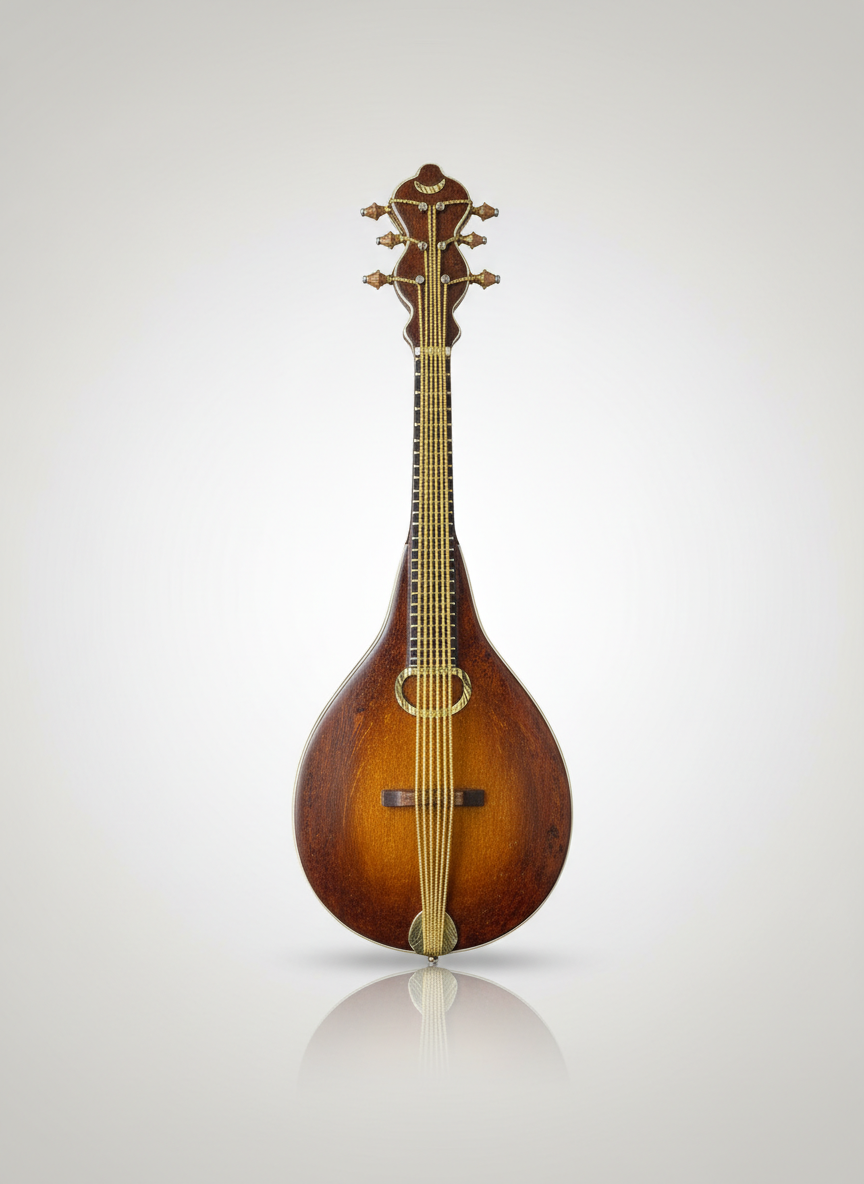 Handcrafted Miniature Mandolin (9-Inch)