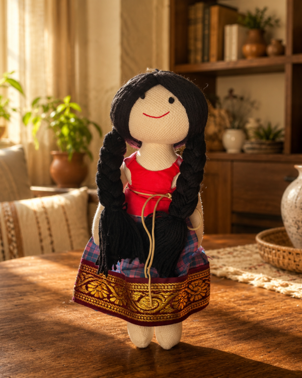 Cotton Doll - Girl - 24cms