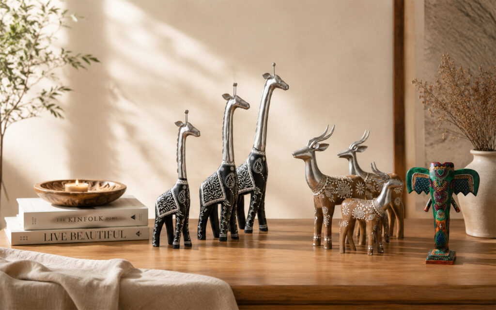 Rajasthan Handmade Animal Showpieces: A Royal Touch of Indian Craftsmanship for Modern Home Décor