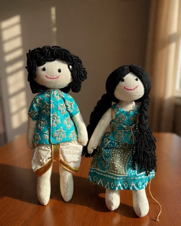 Cotton Doll - Boy Girl - 24cms