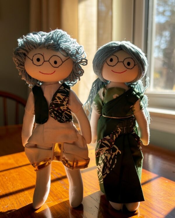 Cotton Doll - Dada Dadi - 24cms