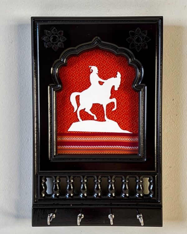Devalee - Shivaji Maharaj - Key Holder - 4 pins
