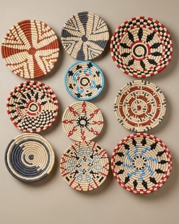 Create your own set- Sabai Wall Plate - 8 inch, 10 inch and 12 inch
