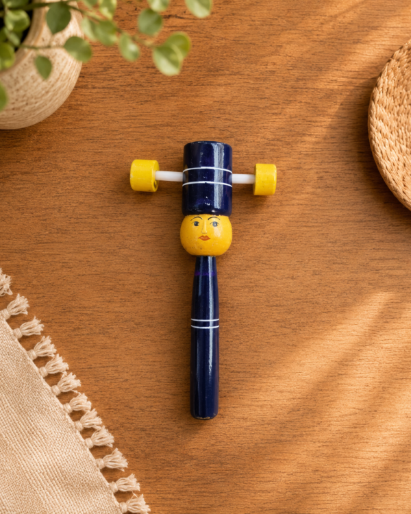 Chinnapatna Toy Rattle 1 - wooden
