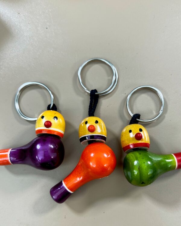 Bird - Chinnapatna wooden Key Chain - 1 piece